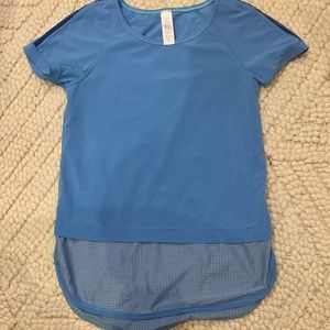Blue Ivivva Run Day Fun Day Tee